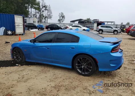 2023 Dodge Charger Scat Pack из США, поврежденный, VIN 2C3CDXGJ8PH590435